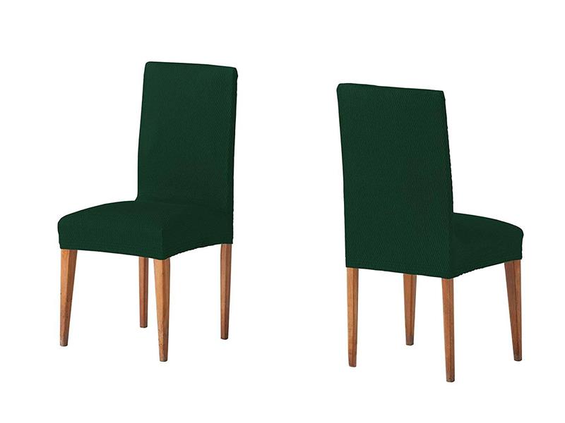 Ζεύγος Ελαστικό κάλυμμα καρέκλας με πλάτη Tunez Πράσινο