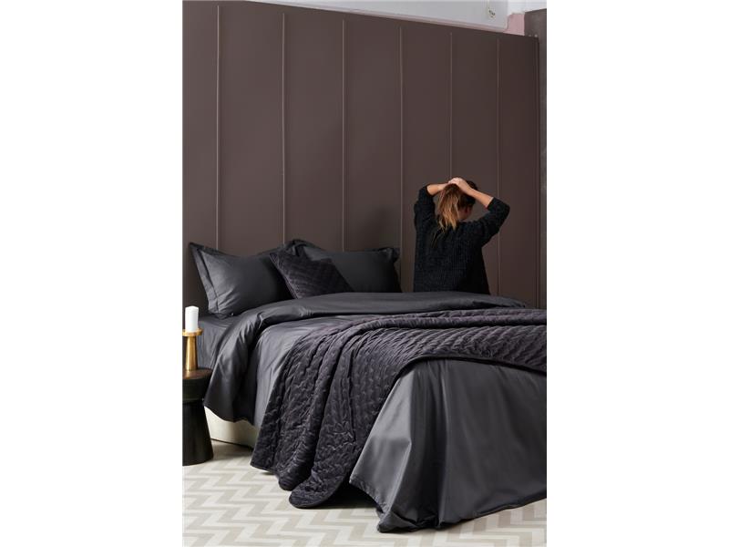 Μεμονωμένες μαξιλαροθήκες Palamaiki Luxe Sateen Coal