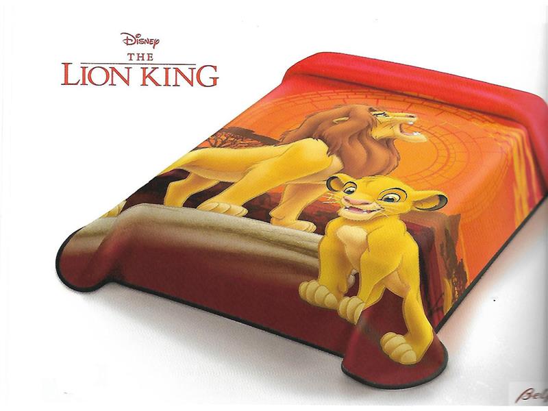 Κουβέρτα Βελουτέ Disney Belpla Lion King