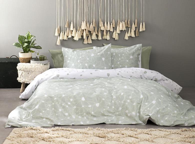 Σετ σεντόνια Nima Fleur Green 