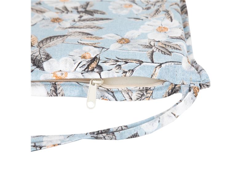 Μαξιλάρι καρέκλας με φερμουάρ Be Comfy L.Blue  25