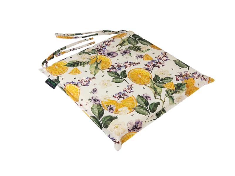 Μαξιλάρι καρέκλας με φερμουάρ Be Comfy Lemon 36