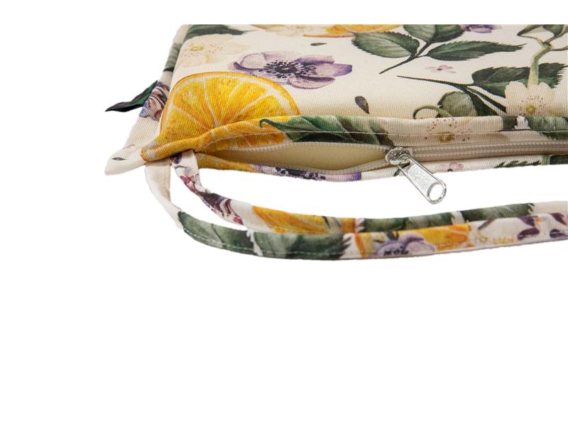 Μαξιλάρι καρέκλας με φερμουάρ Be Comfy Lemon 36