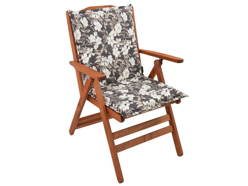 Μαξιλάρι καρέκλας Be Comfy με χαμηλή πλάτη Blossom Grey