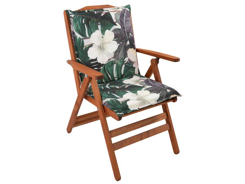 Μαξιλάρι καρέκλας Be Comfy με χαμηλή πλάτη Tropical