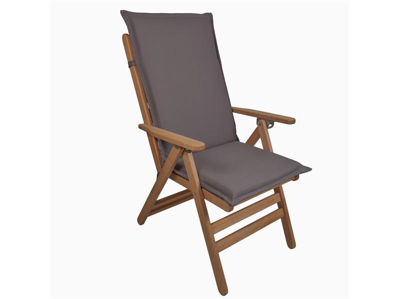 Μαξιλάρι καρέκλας Be Comfy με ψηλή πλάτη Grey 909