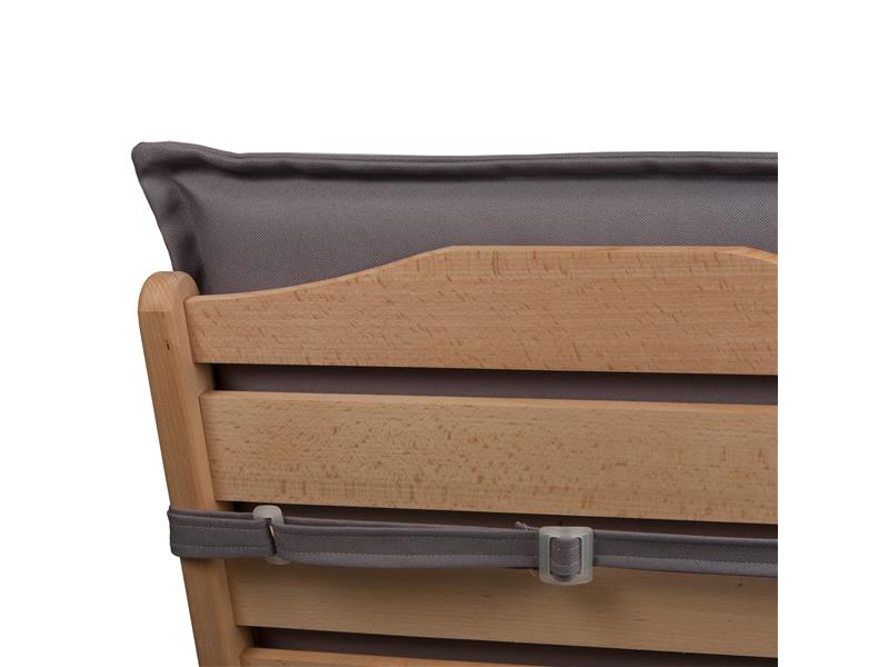 Μαξιλάρι καρέκλας Be Comfy με ψηλή πλάτη Grey 909