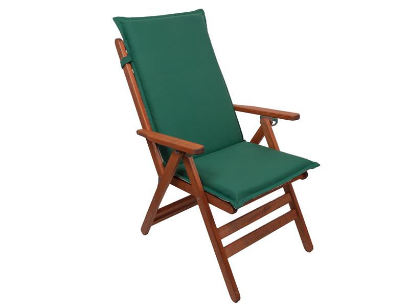Μαξιλάρι καρέκλας Be Comfy διπλής όψεως με ψηλή πλάτη Stripes Roses 403