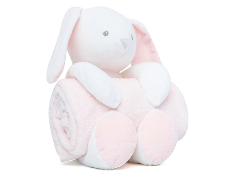 Κουβέρτα bebe Borea Bunny Ροζ