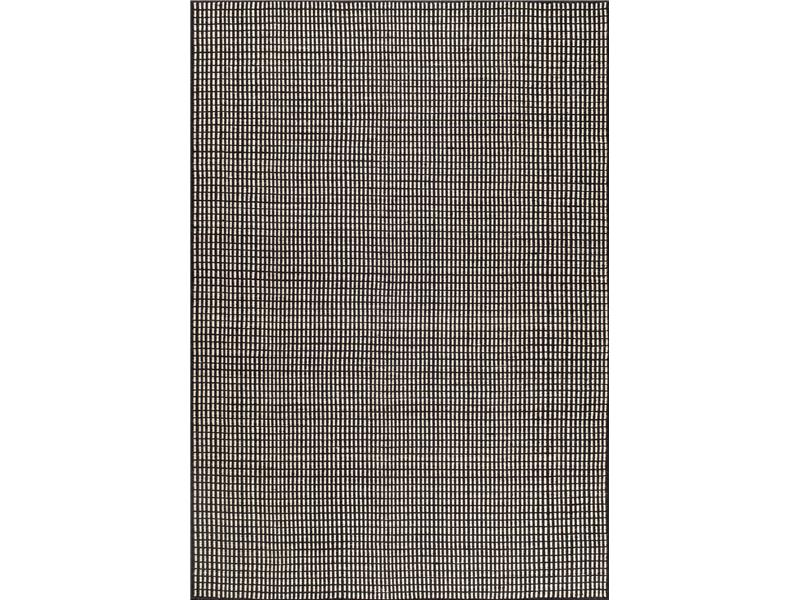 Μάλλινο κιλίμι Tapicap Maki Black-White