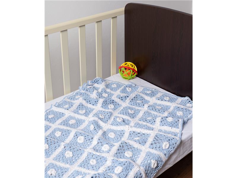 Κουβέρτα πλεκτή Silk Fashion Πλεκτό Σιέλ 2 