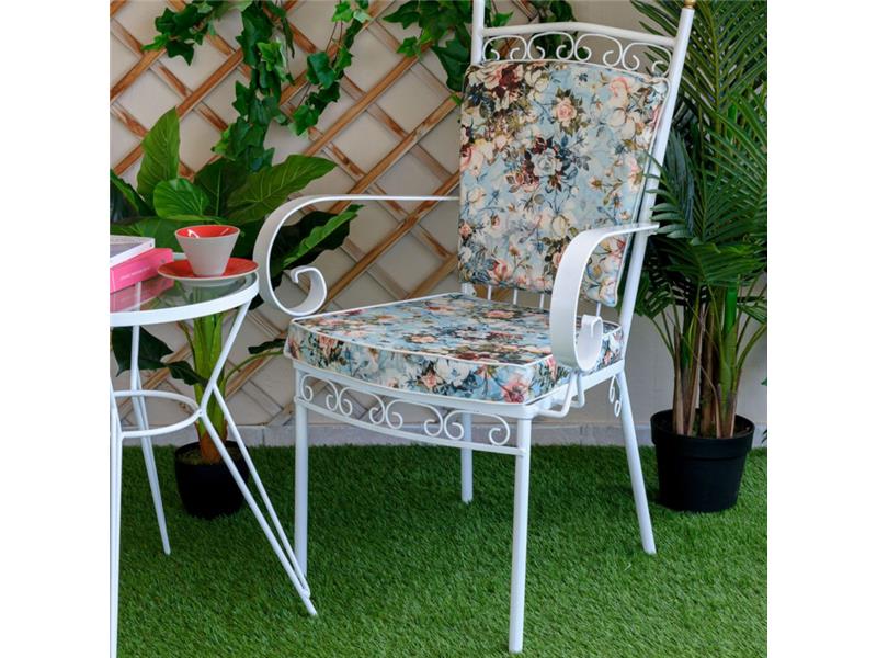 Μαξιλάρι Φερ Φορζέ Ρουστίκ Be Comfy Blue Floral 802