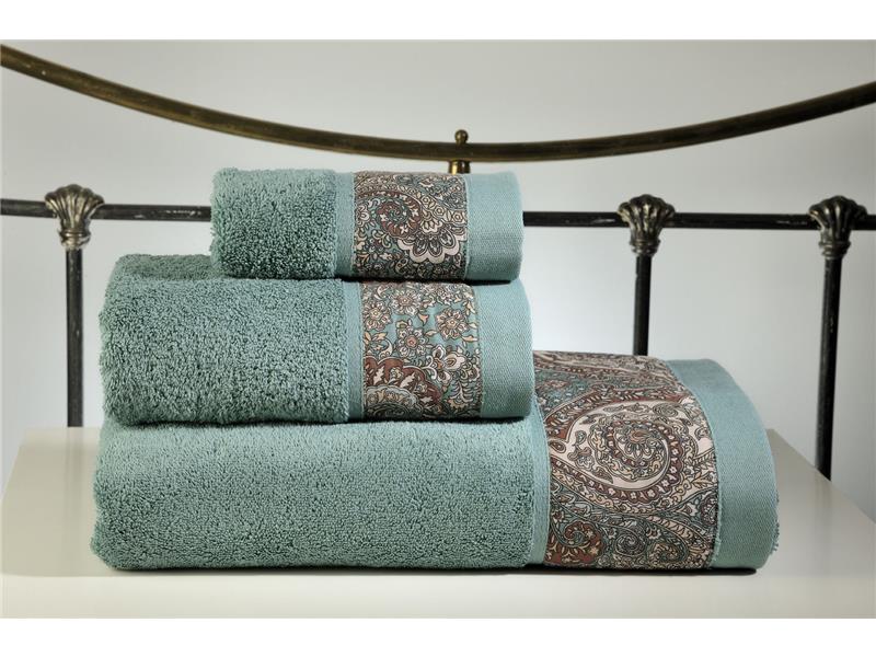 Σετ Πετσέτες 3 τεμαχίων Down Town 833 Bombay Petrol