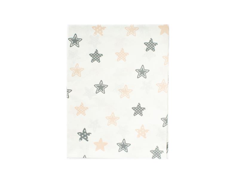 ΣΕΝΤΟΝΑΚΙ ΛΙΚΝΟΥ ΒΡΕΦ Cotton 100% 80Χ110 Star 103 Grey