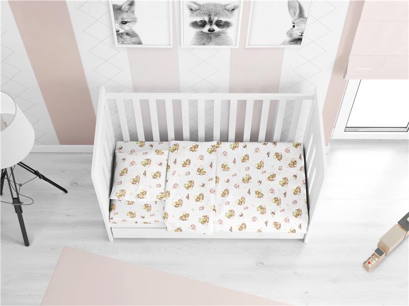 ΣΕΝΤΟΝΙΑ ΕΜΠΡΙΜΕ ΣΕΤ 3 τεμ ΒΡΕΦ Flannel Cotton 100% 120Χ160 Baby 03