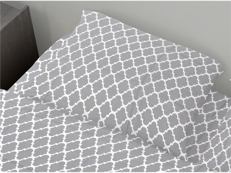 ΜΑΞΙΛΑΡΟΘΗΚΗ ΕΜΠΡΙΜΕ ΕΝΗΛ Cotton 100% 50Χ70 Windows 135 Grey