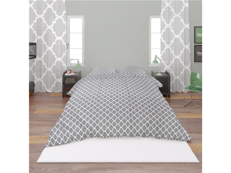 ΠΑΠΛΩΜΑΤΟΘΗΚΗ ΕΜΠΡΙΜΕ ΕΝΗΛ Cotton 100% 220Χ240 Windows 135 Grey
