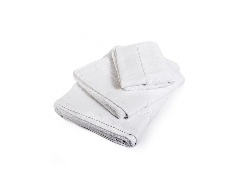 ΠΕΤΣΕΤΑ ΣΕΤ 3 τεμ ΕΝΗΛ Cotton 100% 40Χ60,50Χ100,80Χ150 ΠΕΝΙΕ 500 gsm  ΛΕΥΚΟ