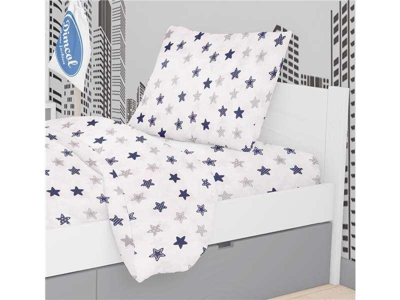 ΜΑΞΙΛΑΡΟΘΗΚΗ ΕΜΠΡΙΜΕ ΠΑΙΔ Cotton 100% 50Χ70 Star 102 Blue