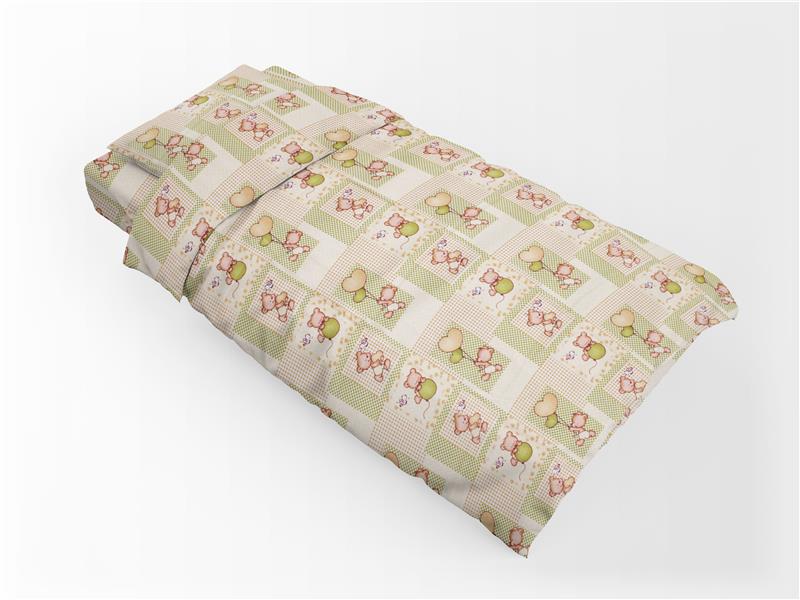 ΣΕΝΤΟΝΙΑ ΕΜΠΡΙΜΕ ΣΕΤ 3 τεμ ΠΑΙΔ Flannel Cotton 100% 160Χ240 Baloon 76 Beige