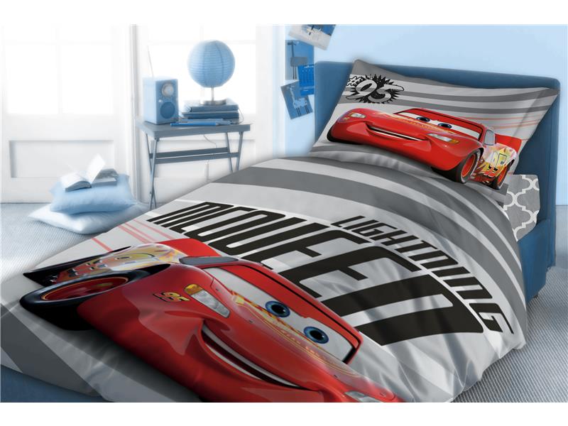 ΣΕΝΤΟΝΙΑ ΣΕΤ 2 τεμ ΠΑΙΔ Cotton 100% 160Χ240 CARS 872 Digital Print