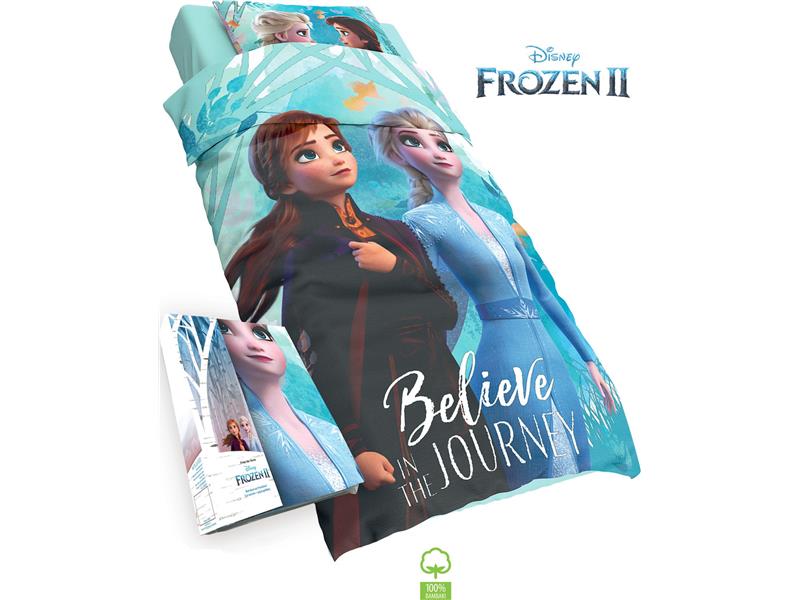 ΣΕΝΤΟΝΙΑ ΣΕΤ 4 τεμ ΠΑΙΔ Cotton 100% 165Χ245 FROZEN 984 Digital Print
