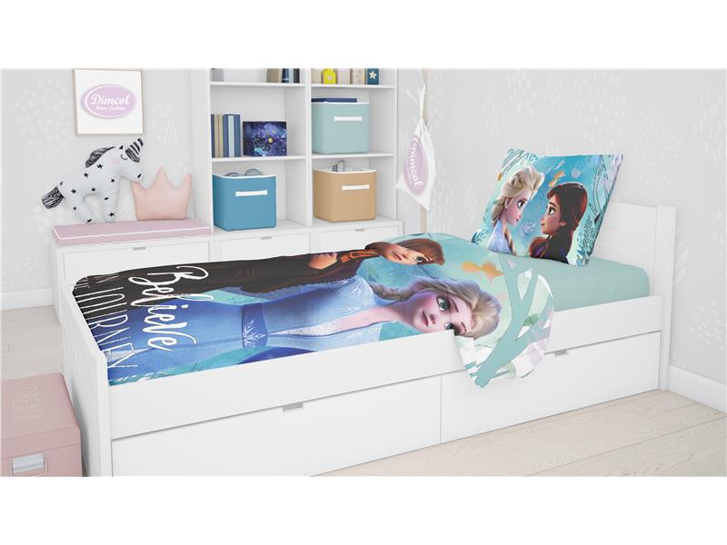 ΣΕΝΤΟΝΙΑ ΣΕΤ 4 τεμ ΠΑΙΔ Cotton 100% 165Χ245 FROZEN 984 Digital Print