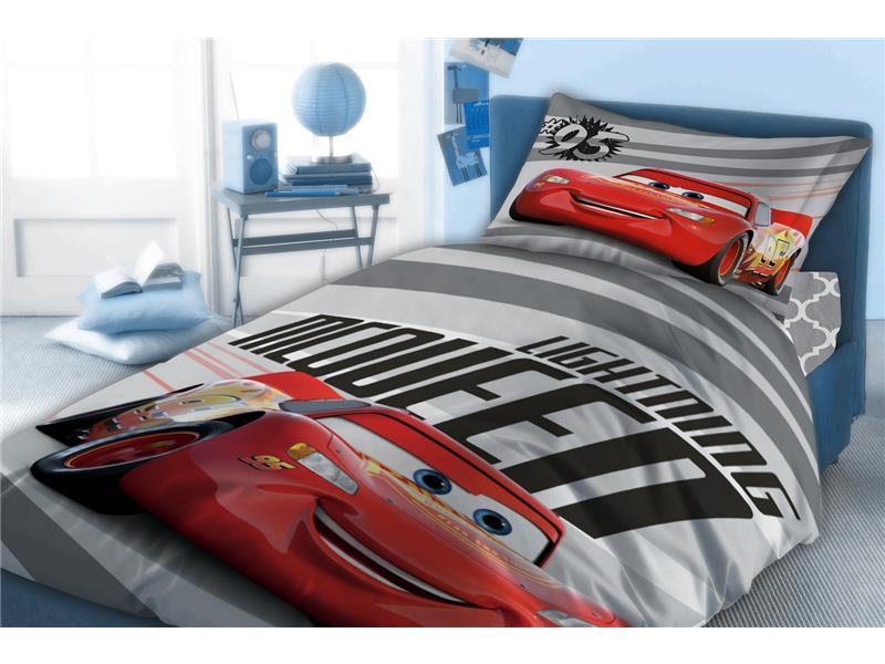 ΣΕΝΤΟΝΙΑ ΣΕΤ 3 τεμ ΠΑΙΔ Cotton 100% 165Χ245 Cars 873 Digital Print 