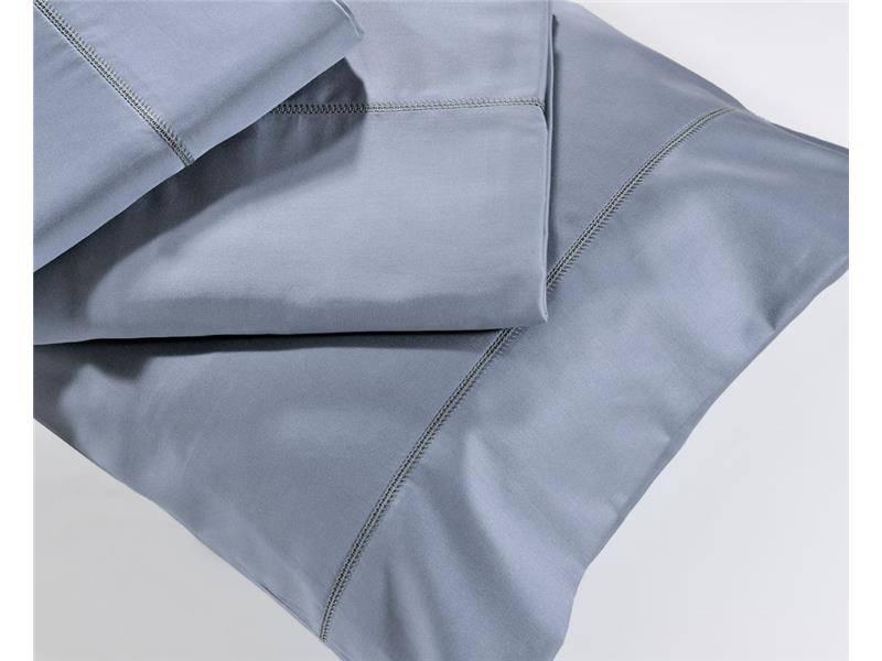 Σετ Παπλωματοθήκη Down Town Solid Colours S250/7 Grey Metal Βαμβακοσατέν 