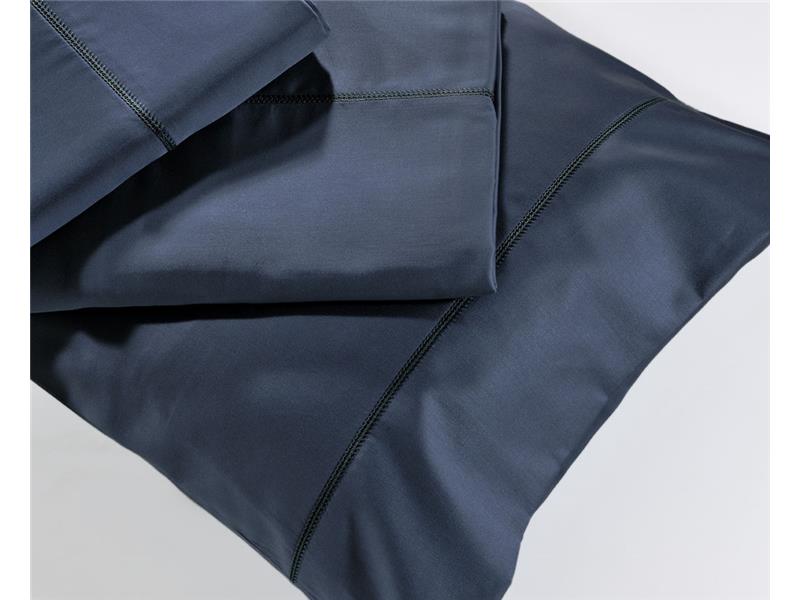 Μαξιλαροθήκες Φάσα Down Town Solid Colours S250/8 Navy Blue Βαμβακοσατέν