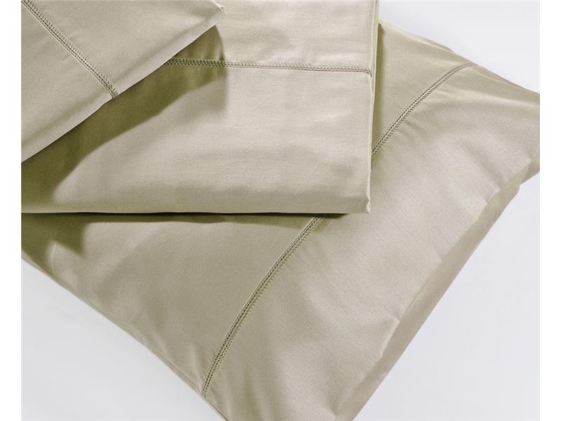 Μαξιλαροθήκες Oxford Down Town Solid Colours S250/4 Linen Βαμβακοσατέν