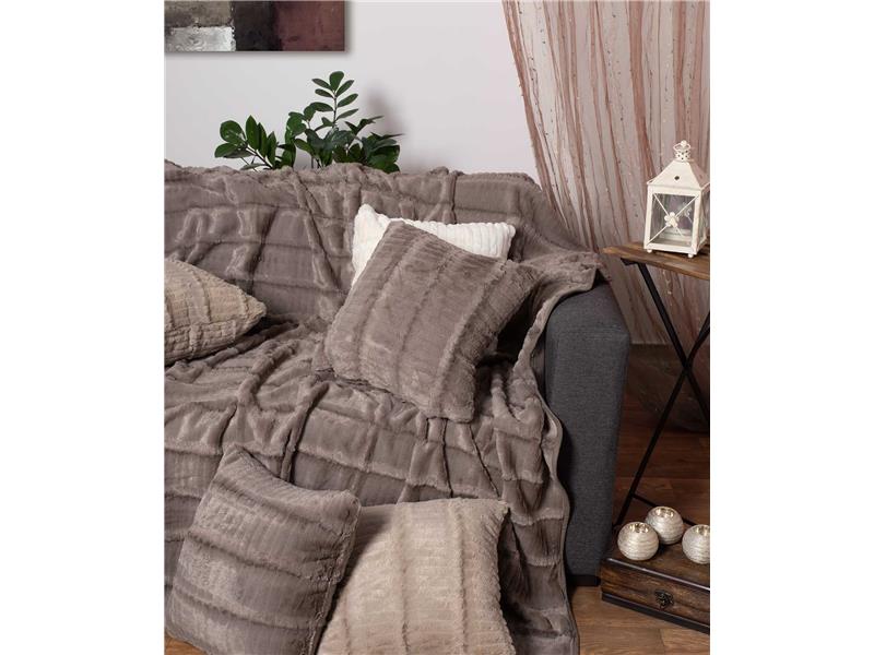 ΡΙΧΤΑΡΙΑ stripe (180cm x 180cm) γκρί