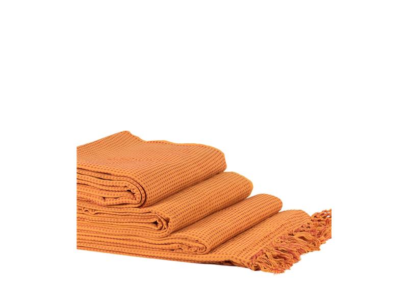 ΡΙΧΤΑΡΙΑ dobby (180cm x 180cm/180cm x 250cm/180cm x 300cm) πορτοκαλί