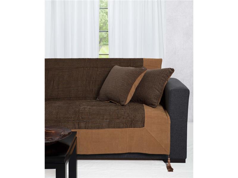 ΡΙΧΤΑΡΙΑ 809 (180cm x 180cm / 180cm x 250cm / 180cm x 300cm) καφέ