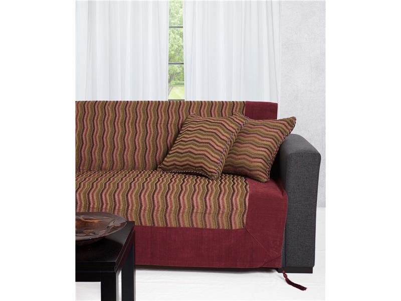 ΡΙΧΤΑΡΙΑ 602 κύμα (180cm x 180cm / 180cm x 250cm / 180cm x 300cm) μπορντώ