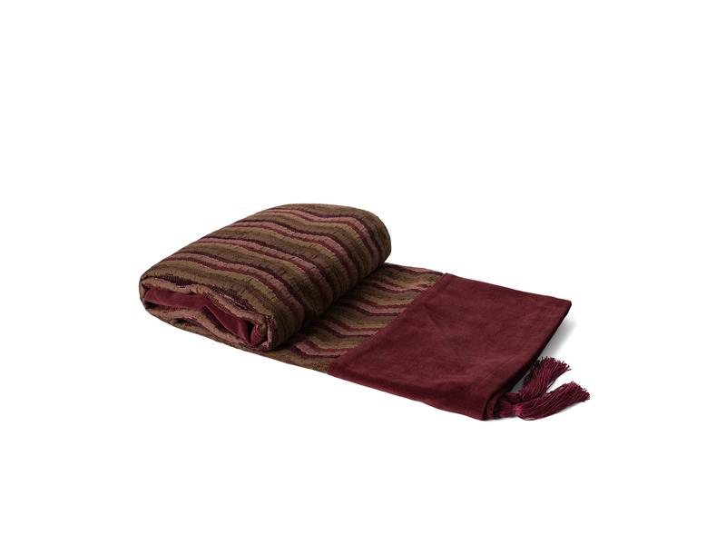 ΡΙΧΤΑΡΙΑ 602 κύμα (150cm x 180cm) μπορντώ