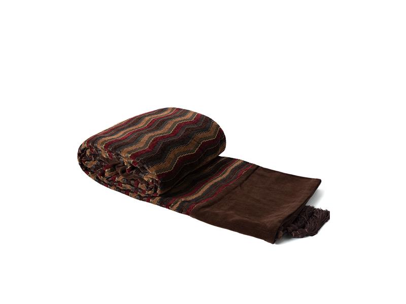 ΡΙΧΤΑΡΙΑ 602 κύμα (150cm x 180cm) καφέ