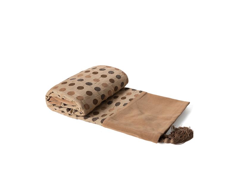 ΡΙΧΤΑΡΙΑ 602 πουά (150cm x 180cm) χρυσό