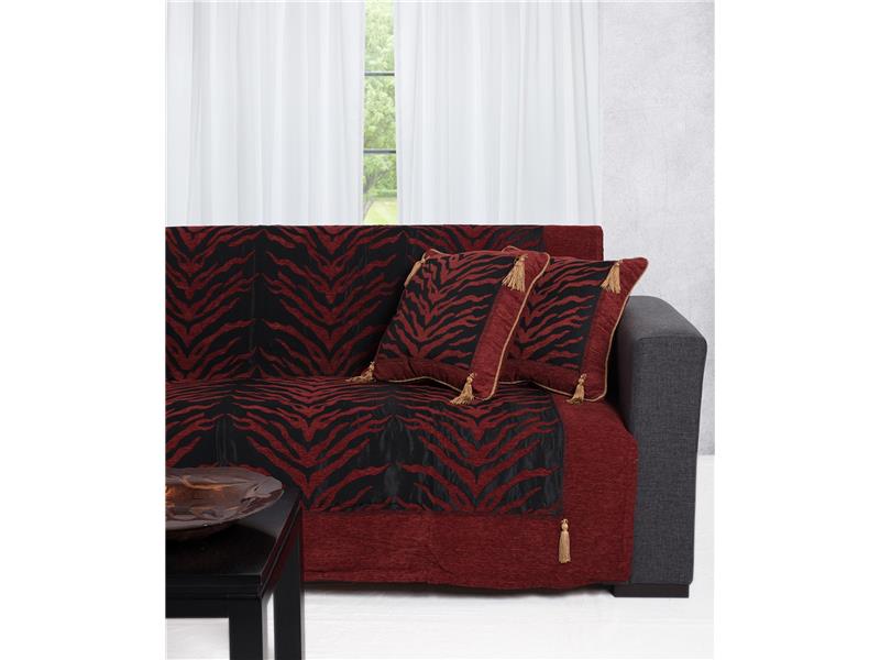 ΡΙΧΤΑΡΙΑ 306 (180cm x 180cm / 180cm x 250cm / 180cm x 300cm) μαύρο κόκκινο