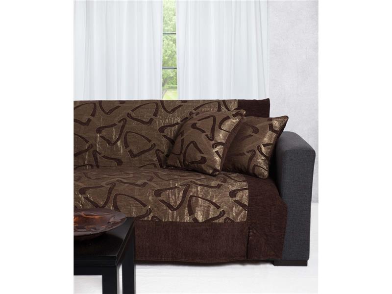 ΡΙΧΤΑΡΙΑ 11230 (180cm x 180cm / 180cm  x 250cm / 180cm x 320cm) καφέ