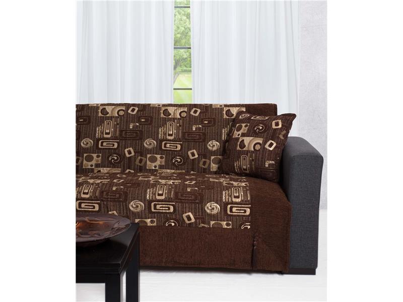 ΡΙΧΤΑΡΙΑ 912 (180cm x 180cm / 180cm x 250cm / 180cm x 300cm) καφέ