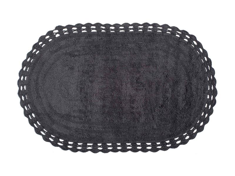 ΠΑΤΑΚΙ OVAL (60CM X 100CM) ΣΚΟΥΡΟ ΓΚΡΙ