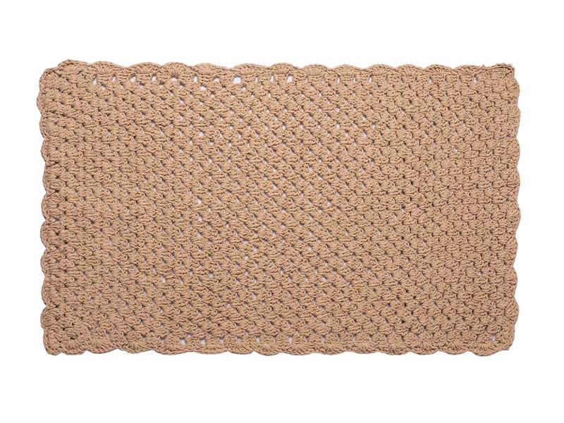 ΠΑΤΑΚΙΑ πλεκτό (70cm x 140cm) μπέζ