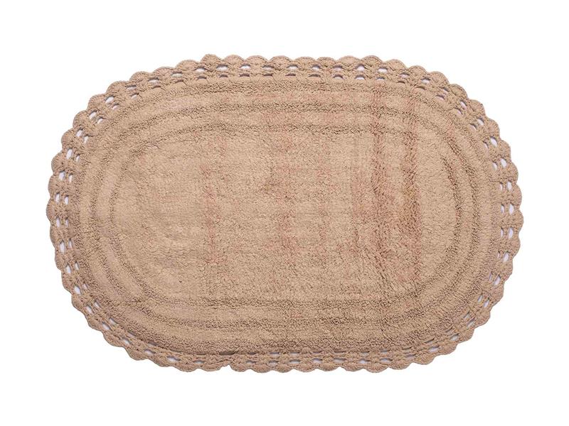 ΠΑΤΑΚΙ oval (60cm x 100cm) μπεζ