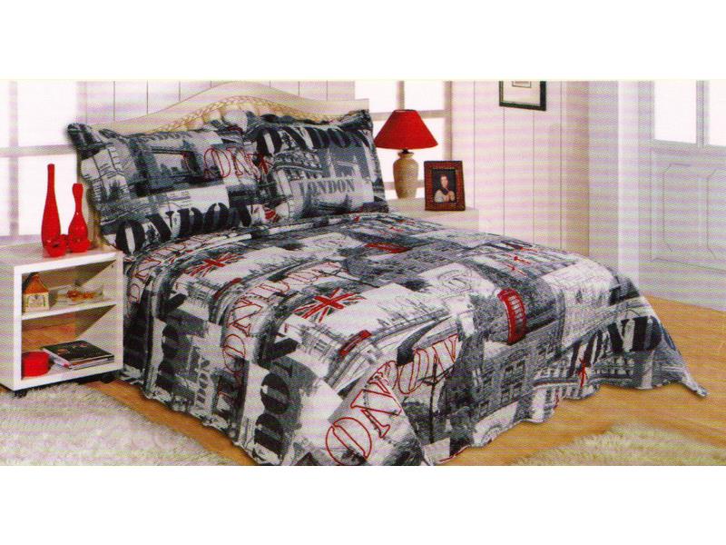 ΚΟΥΒΕΡΛΙ σετ (220cm x 240cm + 2 x 50cm x 70cm) W64766