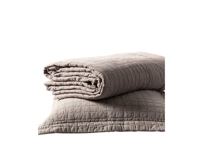 ΚΟΥΒΕΡΛΙ σετ (220cm x 240cm + 2 x 50cm x 70cm) STONEWASHED MPEZ