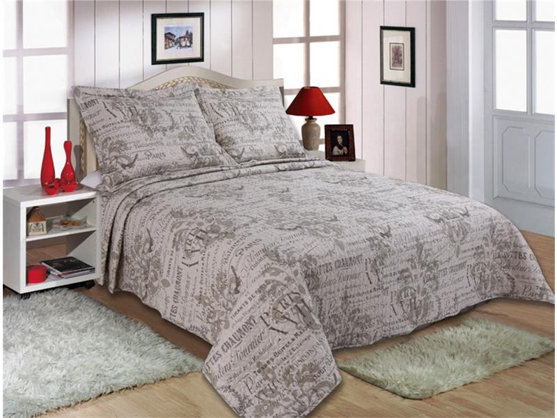 ΚΟΥΒΕΡΛΙ σετ (220cm x 240cm + 2 x 50cm x 70cm)  1511-40