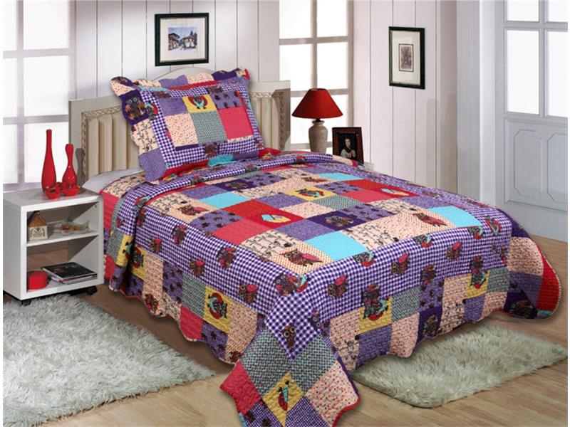 ΚΟΥΒΕΡΛΙ σετ (160cm x 220cm + 1 x 50cm x 70cm) 13-74