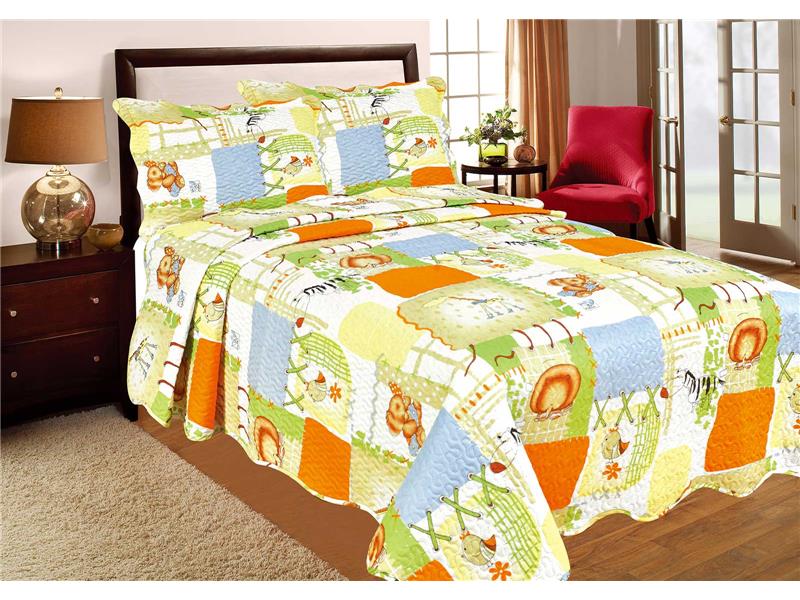 ΚΟΥΒΕΡΛΙ σετ (130cm x 180cm + 1 x 35cm x 45cm) kids1a