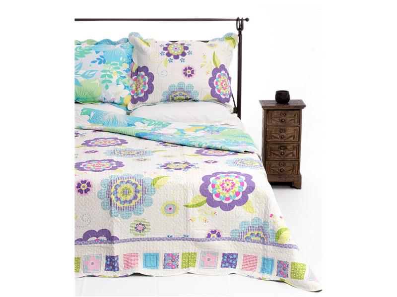 ΚΟΥΒΕΡΛΙ σετ (240cm x 260cm + 2 x 50cm x 70cm) KING03